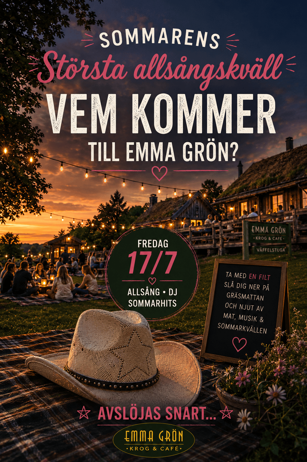 Sommarens största allsångskväll